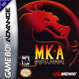 Mortal Kombat Advance box art for GameBoy Advance